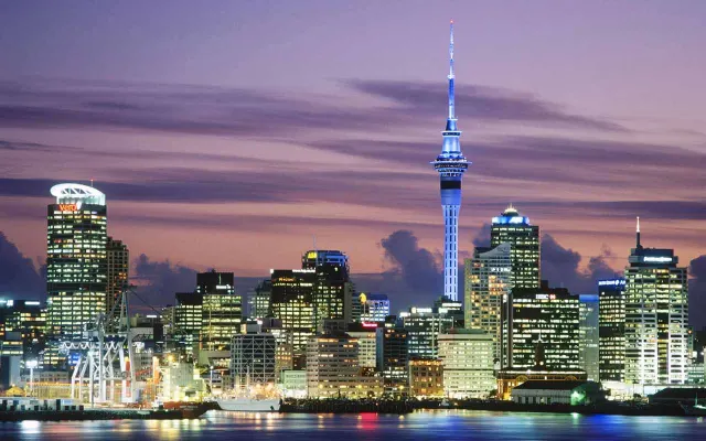 Thành phố Auckland, New Zealand – nơi đặt The University of Auckland